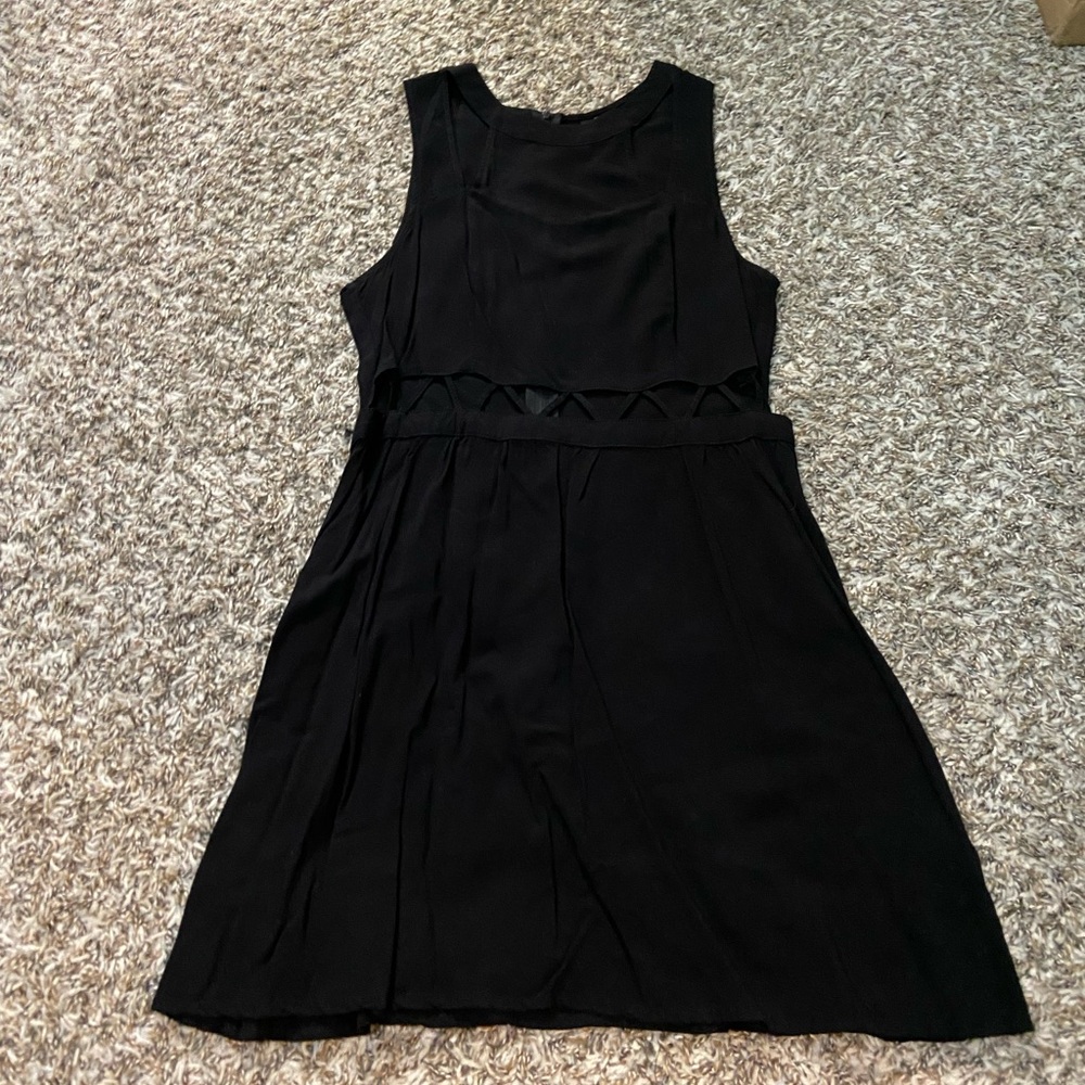 H&M Black Cutout Dress
